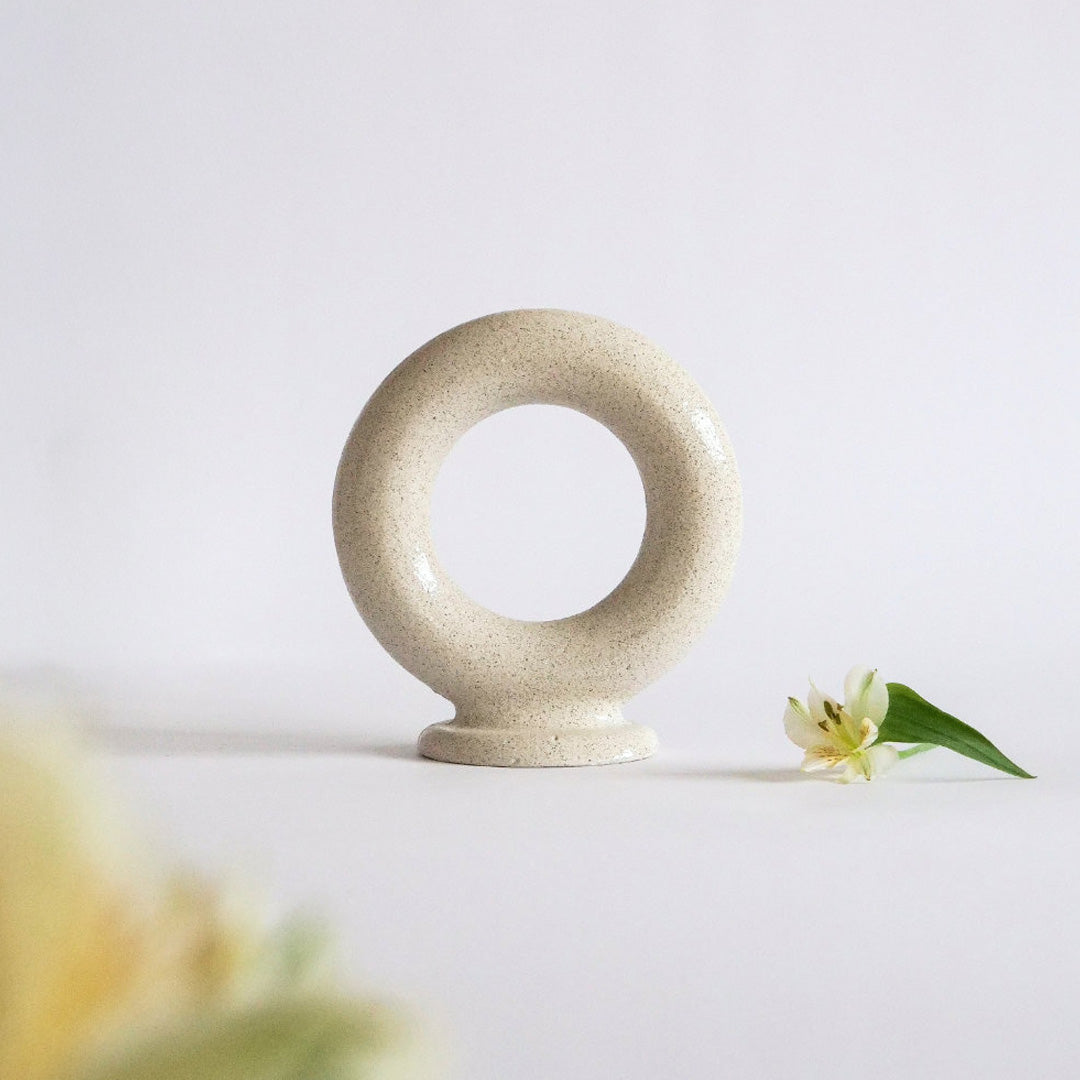 Dekoracyjny ciężarek 4 kg | Pojedynczy | Estetyczny hantel | AURA